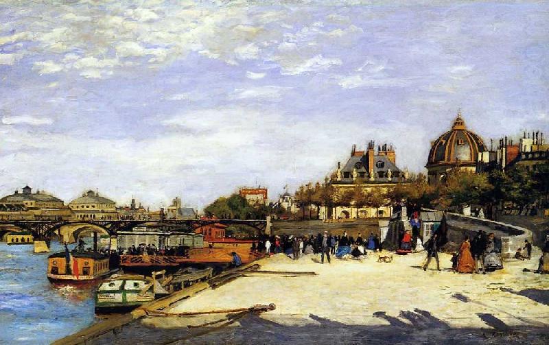 Pierre Renoir The Pont des Arts china oil painting image